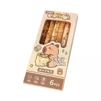 Ручка гелевая ручка черная ST Head быстросохнущая пружинная ручка 3 мл One Size коричневый