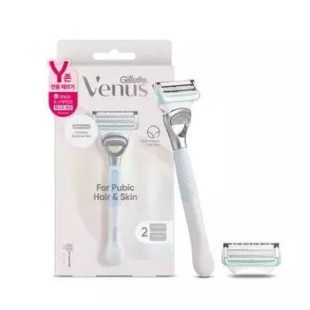 Ручка Gillette Venus Y Zone Heret 1 шт. + 2 шт., 3 шт., 1 комплект корейской косметики