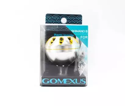 Ручка Gomexus B45SRRSRGD-G, алюминий, серебро, золото, 45 мм, Shimano B (2042)
