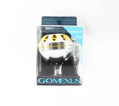 Ручка Gomexus B47SRRSRGD-G, алюминий, серебро, золото, 47 мм, Shimano B (2769)
