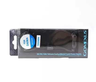 Ручка Gomexus BD100S22BKBK1 Alu Black 100 мм 8x5 мм Shimano Daiwa (7351)
