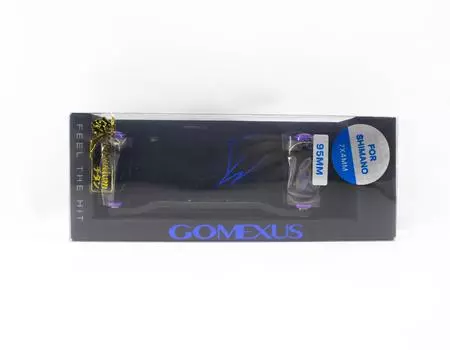Ручка Gomexus DCS95T22BKPL Алюм. Черный Фиолетовый 95 мм 7x4 мм Shimano (9072)