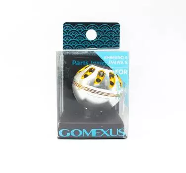 Ручка Gomexus K35SRRSRGD-G Алюминий Серебро Золото 35 мм Shimano A , Daiwa S (1632 г.)