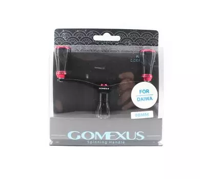 Ручка Gomexus MYD98A20BKRD двойная алюминиевая, черная, 98 мм Daiwa (2059)