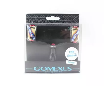 Ручка Gomexus MYS98T22RDXB Двойная алюминиевая черная 98 мм Shimano (5135)