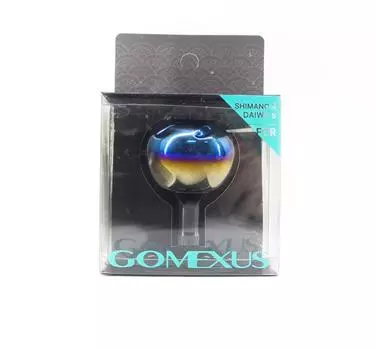 Ручка Gomexus TA38SJBK Titanium Flame Black 38 мм Shimano A, Daiwa S (3957)