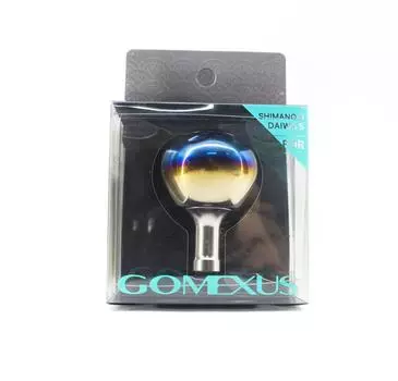 Ручка Gomexus TA38SJTN Titanium Flame Silver 38 мм Shimano A, Daiwa S (3971)