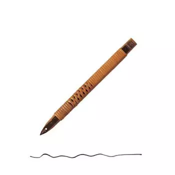 Ручка Holbein Bamboo 235842 KP-12 (Фудзимаки/Торатакэ/Малый)