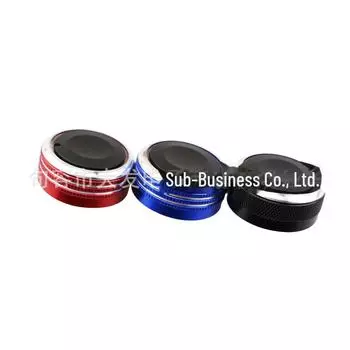 Ручка из алюминиевого сплава для переключателя кондиционера/обогревателя BYD Threaded 3-pack синий