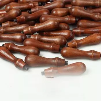 Ручка из европейского бука с восковой печатью - набор из 8 предметов