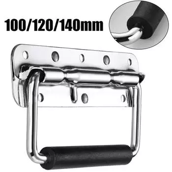 Ручка из нержавеющей стали, ручка для ящика дверцы шкафа, ручка для двери гардероба, ручка для складной двери, складная ручка для ящика для инструментов, фурнитура