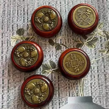 Ручка из сандалового дерева Bafang Laicai из розового дерева переворачивает мир