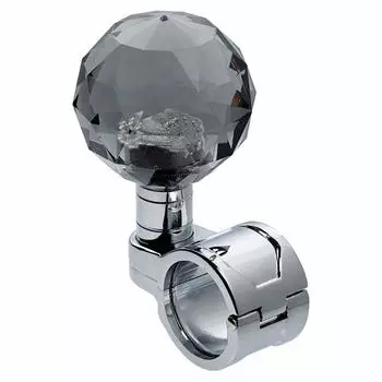 Ручка JET INOUE круглая, дымчатая 506223 с подшипниками. Размер монтажной ручки. В комплекте шестигранный ключ и 2 резиновые прокладки 26~32 мм. дым