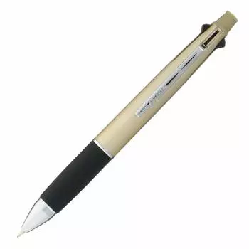 Ручка-карандаш Mitsubishi Jet Stream Champagne Gold Easy to Write MSXE510003825 Многофункциональная 4&1 0.38