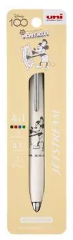 Ручка-карандаш Mitsubishi Jet Stream Limited Disney Mickey MC белая MSXE516D5PMCW многофункциональная 4&1 0.5