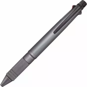 Ручка-карандаш Mitsubishi Jet Stream Metal Edition Gunmetal Easy to Write Multi-Function 4&1 0.5 MSXE5200A5.43