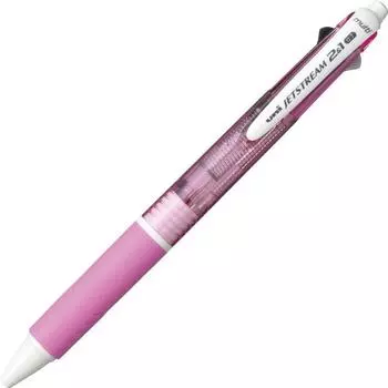 Ручка-карандаш Mitsubishi Jet Stream Pink Easy to Write MSXE350007P13 Multi-Function 2&1 0.7
