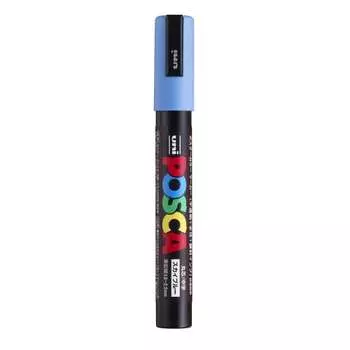 Ручка-карандаш Mitsubishi Pencil на водной основе Posca Medium Point Round Core Небесно-голубой PC5M.48