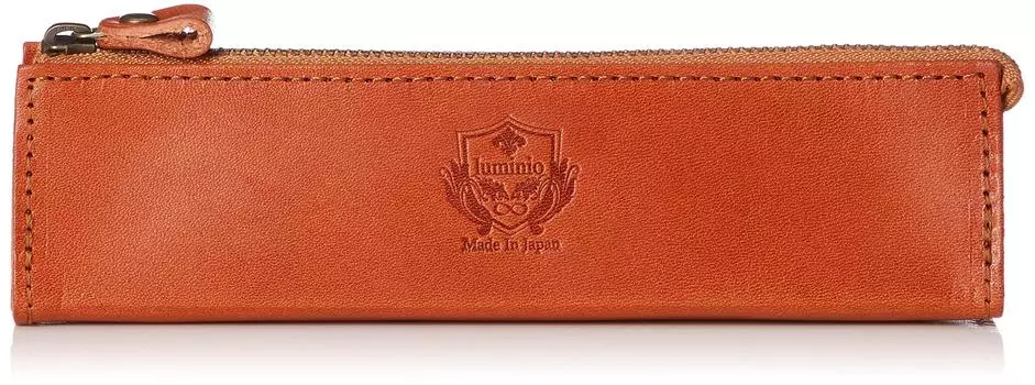 Ручка-карандаш Tochigi Leather Pen Pencil Pen подлинная, сделано в Японии lusl20257 [Luminio] Чехол, чехол, держатель, кожа, коровья кожа, мужская, женская, (красный) красный