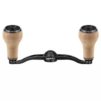Ручка катушки Gomexus CH100, совместимая с Shimano Bait Reel, двойная ручка Antares Metanium Ocean Conquest, двухосевая сменная ручка катушки, 100 мм, пробка чёрный
