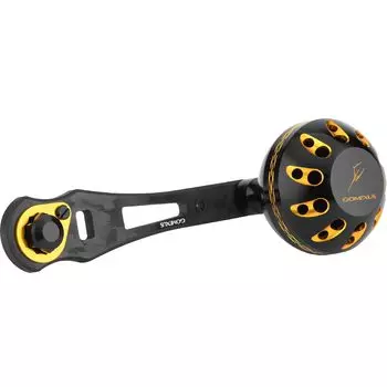 Ручка катушки Gomexus CL75 из кованого карбона, совместимая с катушкой Shimano Bait, одинарная ручка, ручка катушки Ocean Conquest Barchetta Force Master с двойной осью