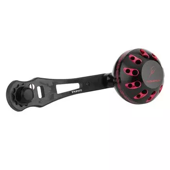 Ручка катушки Gomexus CL75 из кованого карбона, совместимая с катушкой Daiwa Shimano Bait Reel Single Handle, ручка катушки Seaborg Saltiga Ocean Conquest Double Axis