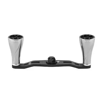 Ручка катушки Gomexus DC95 совместима с катушками Daiwa и Shimano Bait, карбоновая двойная ручка, сменная ручка катушки Antares Double Axis 95 мм с
