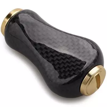 Ручка катушки HEIGHTEN 20 мм, карбон, для Shimano Daiwa Type S Type A Gourd Series 4,7 г 1,5 тыс. (Daiwa) (Shimano) (Золото) (961) золотой