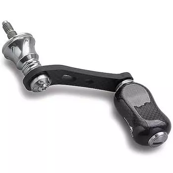 Ручка катушки HEIGHTEN 42 мм с ручкой 21 мм для спиннинговой катушки Shimano Daiwa [легкая рыбалка на поток] Серия Gourd (Бронзовый) (745)