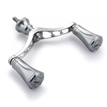 Ручка катушки HEIGHTEN 80 мм с ручкой 20 мм для универсальной спиннинговой катушки Shimano Daiwa серии Tornado (Бронзовый) (697)