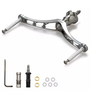 Ручка катушки HEIGHTEN для универсальной спиннинговой катушки Shimano DAIWA 80/92/95/98/110 мм (Нет ручки) (80 мм - Бронзовый) (108)