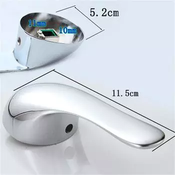 Ручка крана, ручка для раковины, переключатель душа, циферблат горячей и холодной воды, 40-миллиметровая катушка, запчасти для ремонта смесителей для ванны и душа