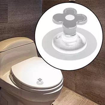 Ручка крышки унитаза Сиденье Избегайте прямого контакта Подъемное устройство