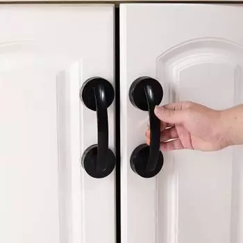 Ручка на присоске для ванной комнаты, раздвижная дверь, окно, холодильник, ящик, шкаф, ручки