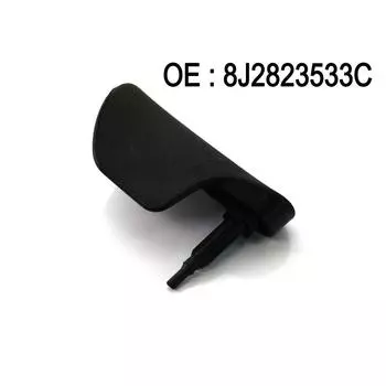Ручка открытия капота с кронштейном с левым рулем для MK2 2007-2014 гг. 8J1823533C4PK чёрный
