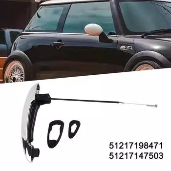 Ручка передней правой двери для BMW для Mini для Cooper R50-R59 51217198472 2002-15