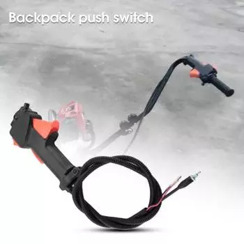 Ручка-переключатель Прочная, свободно выдвижная, прочная, стабильная, хорошая совместимость, пластиковый триммер для травы, ручка управления дроссельной заслонкой с переключателем для сада A