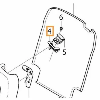 Ручка переключателя для Volvo XC90 2016-2022 Ручка регулировки сиденья