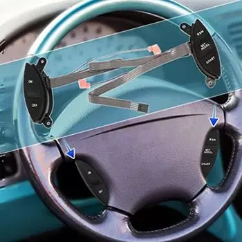 Ручка переключателя круиз-контроля на рулевом колесе, совместимая с F150 Sport Trac 1998-2005 F87A9D809BA