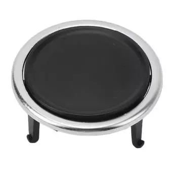 Ручка переключателя панели управления переменного тока Компактная удобная сенсорная эстетическая 7N0907049C Кнопка задней панели переменного тока для Alhambra 2011–2016