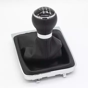 Ручка переключения передач 5/6 скоростей, чехол для рычага переключения передач, чехол для багажника, воротник для Volkswagen для VW Passat B6 2005-2011 Аксессуары для стайлинга автомобилей