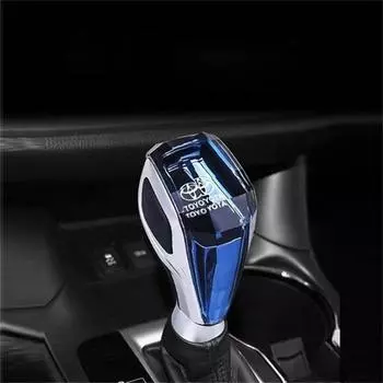 Ручка переключения передач автомобиля 8/10/12 мм три калибра со светодиодной подсветкой для внутренних аксессуаров Toyota