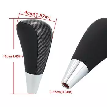 Ручка переключения передач автомобиля кожаная ручка рычага переключения передач головка рычага переключения передач автомобиля для Toyota Corolla Camry Yaris Rav4 для Lexus IS GS LS RX ES чёрный