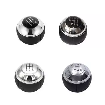 Ручка переключения передач автомобиля, замена однотонного рычага переключения передач, часть черного цвета 5