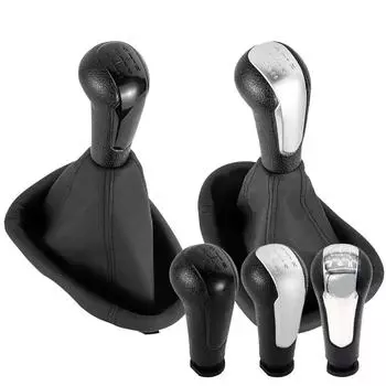 Ручка переключения передач для 5-ступенчатой механической коробки передач для Chevrolet Matiz Spark M300 2011 2012 2013 2014 2015 2016 Кожаный чехол для багажника