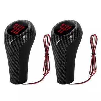 Ручка переключения передач для автомобиля 5-6 скоростей со светодиодной подсветкой, ручка рычага переключения передач для BMW E39 E60 E61 E46 E82 E87 E90 E91 E92 X1 X3 X5 M5