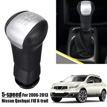 Ручка переключения передач для Nissan Qashqai J10 X-trail 2006 2007 2008 2009 2010 2011 2012 2013 5-ступенчатая механическая коробка передач, ручка рычага переключения передач CHINA