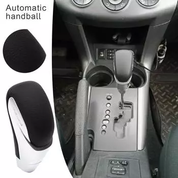 Ручка переключения передач из натуральной кожи для автоматической коробки передач автомобиля Toyota Corolla Yaris RAV4 Camry для Lexus LS400 LX570 RX350, новая