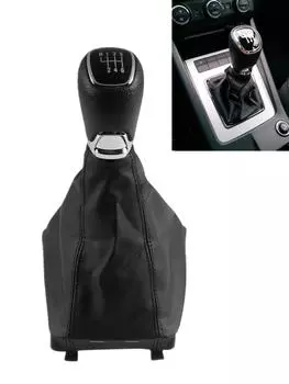 Ручка переключения передач, кожаные гетры, чехол для багажника, воротник, запасные аксессуары для автомобиля для Skoda Octavia A7 MK3 2014-2017