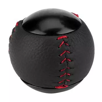 Ручка переключения передач, кожаный рычаг переключения передач M10 x 1,5, подходит для HONDA CRZ Civic Type R FA5 FG2, черный 6 чёрный